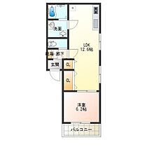 ARCASA KISHINOSATO　VI  ｜ 大阪府大阪市西成区橘３丁目（賃貸アパート1LDK・2階・43.01㎡） その2