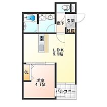 Mew　Style　Apartments  ｜ 大阪府大阪市阿倍野区松虫通３丁目（賃貸アパート1LDK・2階・35.35㎡） その2