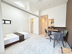 Luxe住吉公園 1階1LDKのリビング/ダイニング