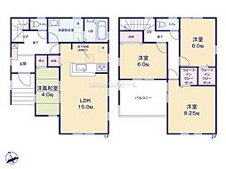 越谷市大泊第7　5号棟/全6棟　新築戸建