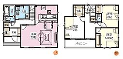 春日部市豊野町2期 6号棟/全7棟 新築戸建