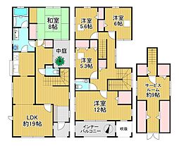 越谷市千間台西 中古戸建