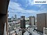 バルコニー：高層階13階　バルコニーからの眺望。山が望めます。