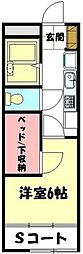 間取図画像 1K