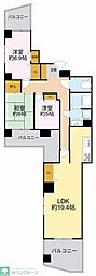 サンタ・ヴィラージュ 3LDKの間取図画像
