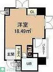 ダイヤコート豊玉北 ワンルームの間取図画像