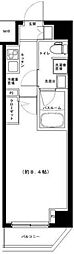 グランフォース豊島園AZ 1Kの間取図画像