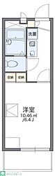レオパレスENZO 1Kの間取図画像