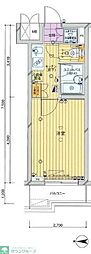 ルーブル練馬 1Kの間取図画像