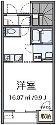 間取図画像 1K