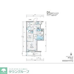 メインステージ練馬春日町 2階2Kの間取り