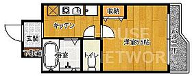 京都府京都市下京区永倉町（賃貸マンション1K・5階・20.00㎡） その2