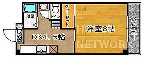 カーサ南野 110号室 ｜ 京都府京都市上京区内構町（賃貸マンション1DK・1階・27.90㎡） その2