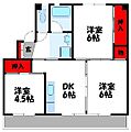 ビレッジハウスいなつき2号棟1階4.3万円
