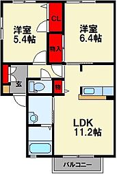 メゾン蛍ヶ丘 C棟 2階