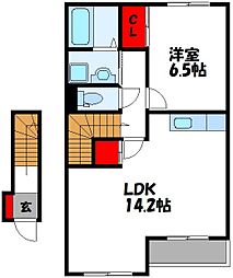 プラムガーデン弐番館 2階/-
