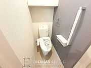 温水洗浄便座も付いています。
