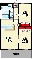 シルフィールド 2階/201