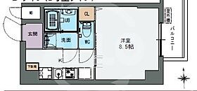 大阪府東大阪市足代北1丁目（賃貸マンション1K・5階・26.84㎡） その2