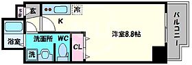 ララプレイス四天王寺夕陽ヶ丘  ｜ 大阪府大阪市天王寺区逢阪1丁目（賃貸マンション1R・12階・24.82㎡） その2