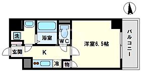 U-ro鶴橋駅前  ｜ 大阪府大阪市天王寺区東上町（賃貸マンション1K・6階・22.00㎡） その2