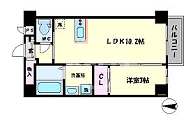 メゾンキコー今里  ｜ 大阪府大阪市東成区大今里西1丁目（賃貸マンション1LDK・8階・35.74㎡） その2