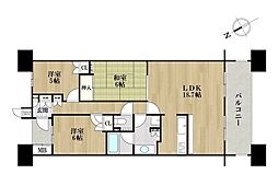 間取図画像 3LDK