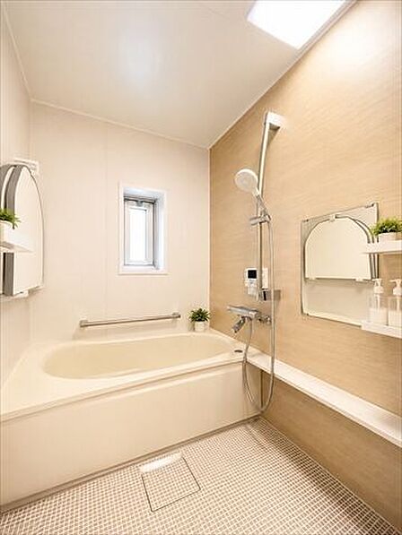 追い焚き機能付き！生活時間の違う家族には便利です◎