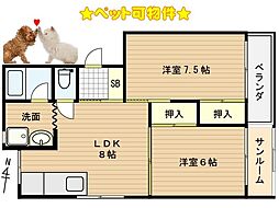 コーポ清水2号館 3階