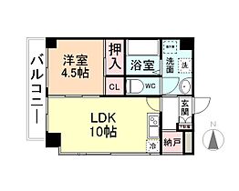 センチュリー黒瀬 501 ｜ 富山県富山市黒瀬2-2（賃貸マンション1LDK・5階・43.04㎡） その2