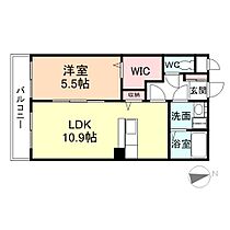 ユーミー下大久保 105 ｜ 富山県富山市下大久保3224-1（賃貸マンション1LDK・1階・41.60㎡） その2