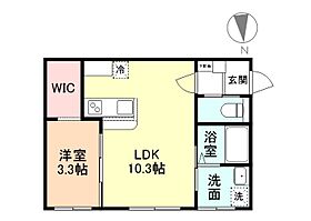 Lusso 106 ｜ 富山県富山市大町15-6（賃貸アパート1LDK・1階・33.82㎡） その2