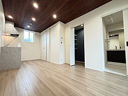 富山地方鉄道本線 越中荏原駅 3.7kmの賃貸アパート 1階1LDKのリビング/ダイニング