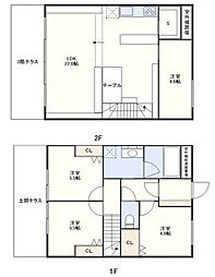 大黒屋d&iカオルス 4SLDKの間取図画像