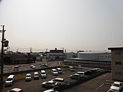 ベランダからの景色です