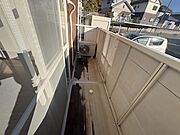 日当たりの良いベランダです。