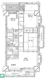 シーサイド片瀬江ノ島 3LDKの間取図画像
