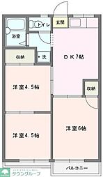 アークハイツ 3DKの間取図画像