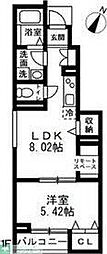 アイメゾン 1LDKの間取図画像