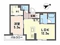 新築セイルズ スエダ A2階7.7万円