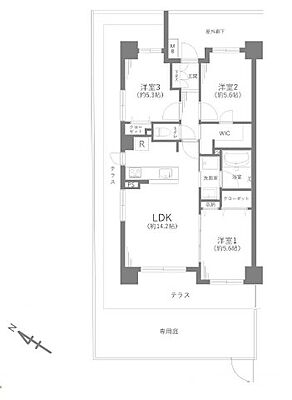 間取り アンビシャス川口青木 1階/-