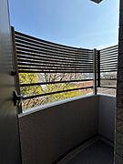 キッチン横の東側バルコニー