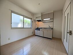 広島電鉄1系統 県病院前駅 徒歩25分の賃貸アパート 1階2DKのリビング/ダイニング