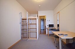 広島電鉄宮島線 草津南駅 徒歩5分の賃貸アパート 2階1Kのリビング/ダイニング