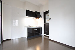 広島電鉄5系統 南区役所前駅 徒歩9分の賃貸マンション 4階1DKのリビング/ダイニング