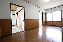 JR呉線 向洋駅 徒歩23分の賃貸アパート 3階2DKのリビング/ダイニング