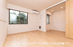 JR可部線 可部駅 徒歩13分の賃貸アパート 2階1LDKのリビング/ダイニング