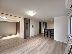 JR可部線 下祇園駅 徒歩8分の賃貸アパート 3階2LDKのリビング/ダイニング