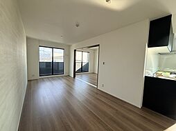 JR可部線 下祇園駅 徒歩19分の賃貸アパート 3階2LDKのリビング/ダイニング