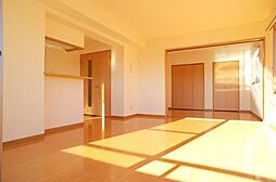 JR可部線 梅林駅 徒歩5分の賃貸マンション 1階2LDKのリビング/ダイニング